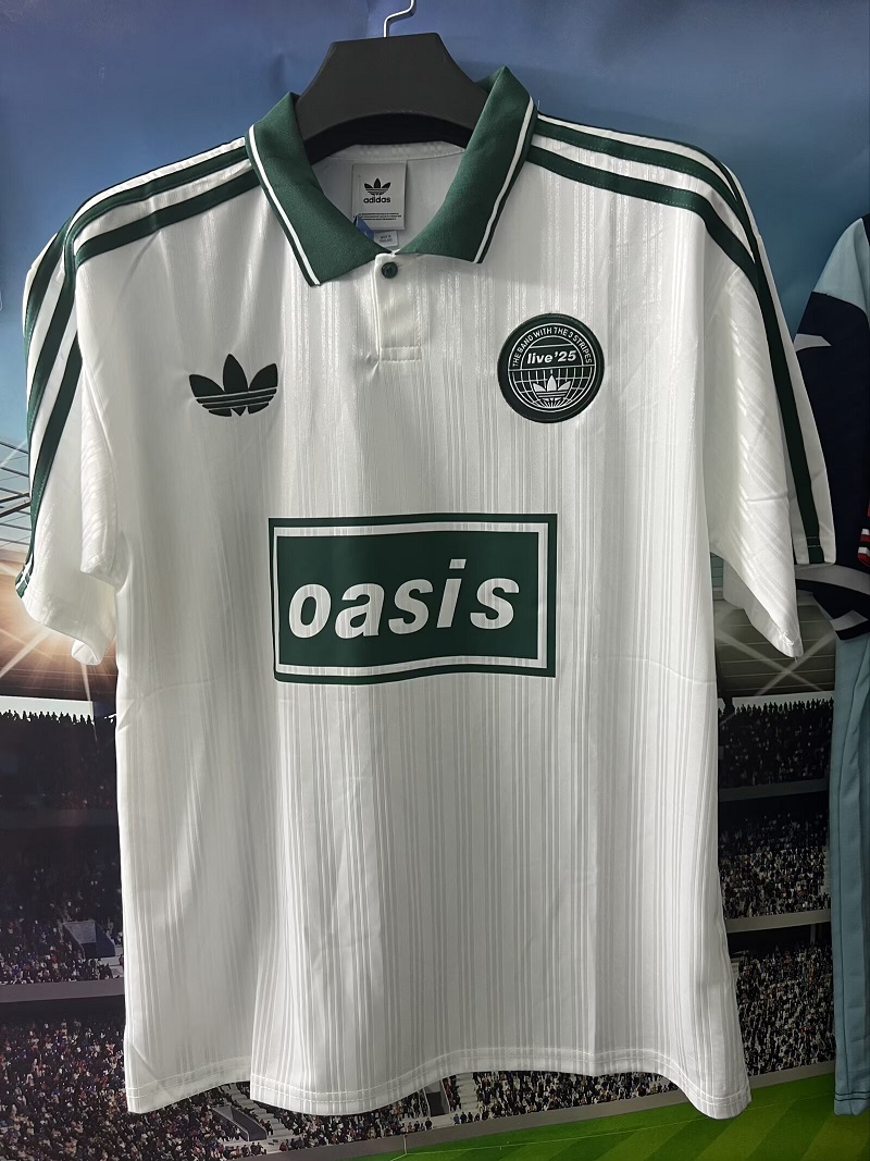 AAA Quality Oasis 25/26 Special White/Green Jersey